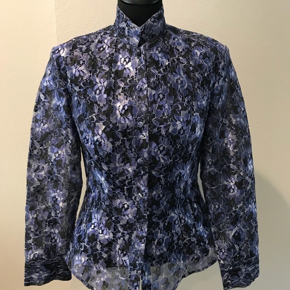 Richard Tyler Lace Jacket - Picture 2 of 5